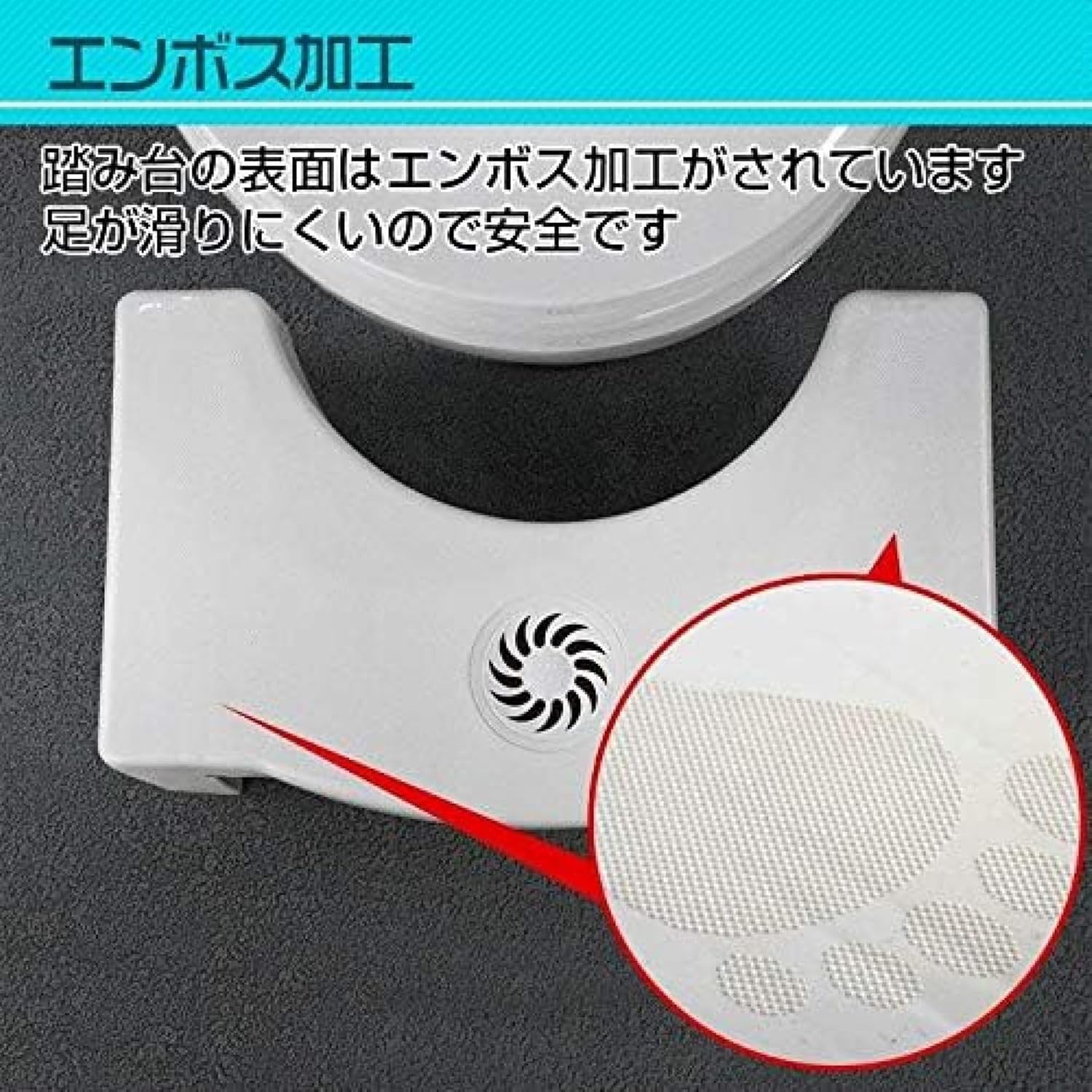 踏み台 子ども 介護 ステップ 滑り止め 足置き台 芳香剤設置 エンボス加工 便座 便秘解消