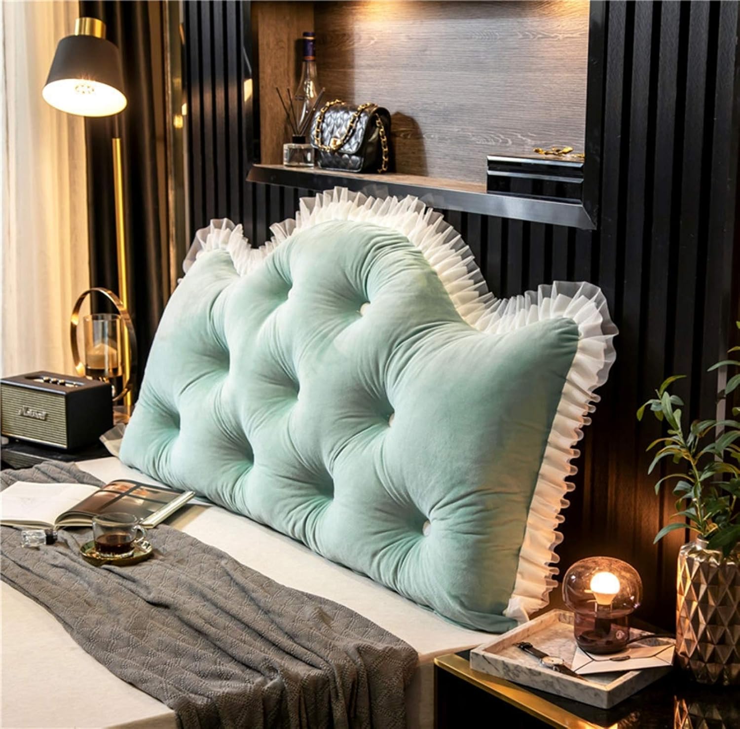 二人暮らし用 ベッドクッション 無地 大きい クッション 背もたれクッション 洗える おしゃれ 洗濯 枕 ..