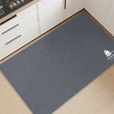 拭けるキッチンマット 低反発 撥水 大判 80*200cm マット 北欧デザイン 防水 床暖房対応 薄い 拭ける キッチン マット キッチンマット 防音 洗濯不...