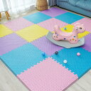 ジョイントマット こども用 カーペット 30*30*1.2*36 プレイマット ベビー フロアマット 子供 大判 弾力良く パズルマット カラー おしゃれ 抗菌 防音 衝撃吸収 洗える すべり止め 組