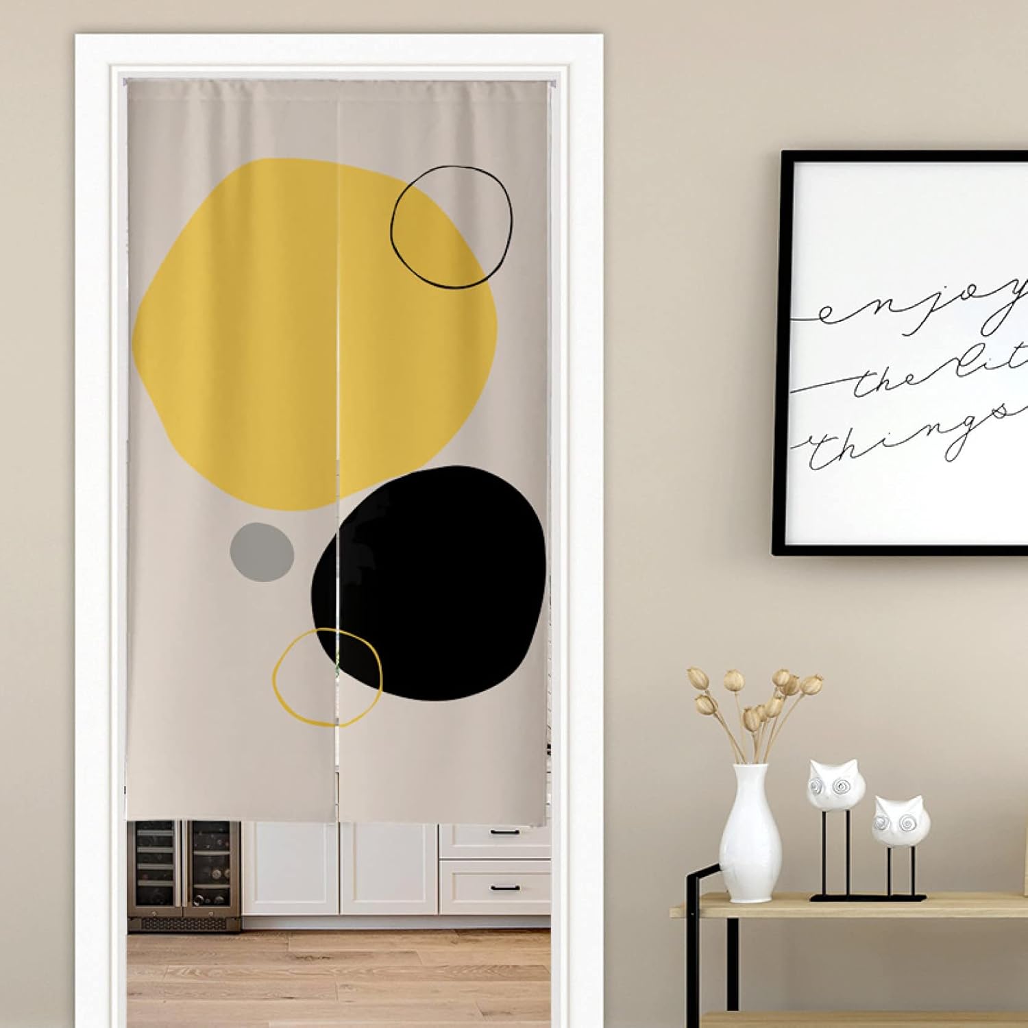 のれん 北欧 おしゃれ ロング丈 間仕切り カーテン 目隠し 北欧 シャワーカーテン 可愛い 長め ロング 洗える カラー6 和風 本棚 のれん 遮光 暖簾 プリント 柄 玄関 75x120cm 出入