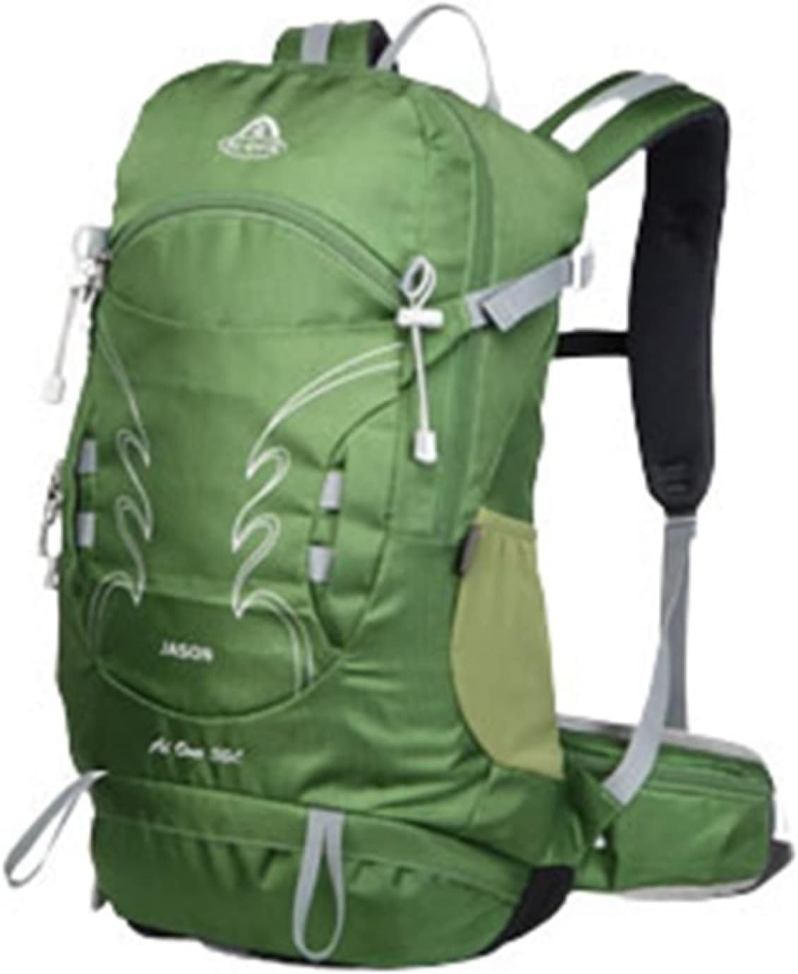 　　　 ◆◇◆売れている秘密◆◇◆ 【バッグ仕様】：収納可能サイズ：30L、サイズ：53cm×26cm×14cm、重さ：900g、素材：ナイロン。収納力抜群、最大15.6インチPC、Pad、A4サイズの書類や着替え、サングラス、帽子など必要なアイテムを、まとめて収納。男女兼用の登山バッグ。 【防水性と耐久性】：登山バックパックは高品質のリップストップナイロン生地で作られており、耐水性、破れにくく、傷防止、耐摩耗性、通気性、防湿性、滑らかで快適です。バックパックに入った水や埃を防ぐことができます。貴重品を大雨から保護し、すべてをドライに保ちます。 【人体工学デザイン】：幅広のS字型ショルダーストラップと通気性のあるスポンジ製の肩掛け部分は人体工学に基づいて設計されており、長時間の持ち運びで疲れないように、体重が体のさまざまな部分に適度に分散されています。また、背中に接触する部分には通気性の高いメッシュスポンジクッション構造を採用することで、歩行時の快適さを高めています。 【通気性と軽量性】：バックパックの内側と肩ベルトの内側に通気性のあるメッシュ生地を採用し、背中と肩の空気の循環を促進し、長時間使っても通気と乾燥を保持し、快適に使用ができます。また、この素材は丈夫なだけでなく、軽いです。重量たった900g。超軽量素材なので、荷物の量が同じでも、リュック自体が超軽量なだけで肩こりや疲労を大幅に軽減してくれます。 【様々な用途】：このバックパックは登山、トレッキング、ハイキング、キャンプ、サイクリング、海外旅行などアウトドアはもちろん、遠足、合宿、修学旅行や林間学校などの学校行事でも使えます。海水浴、サマースポーツ、釣りなどの海グッズとしても大活躍するバックパック！災害時の防災バッグとして防災グッズを入れるのにも便利です。 　　　◆◇◆注意事項◆◇◆ご覧のモニターの環境、撮影環境により実物と色味が異なって見える場合がございます。湿った状態で他のものと擦り合わせると色が移る恐れがあります。濃色品の洗濯時は、白色、淡色と分けて洗ってください。説明 【商品データ】素材：ナイロンサイズ：53cm×26cm×14cm収納可能サイズ：30L重さ：900g【高品質素材】丈夫な高密度ナイロンを採用しています。縫製がしっかりしていて丈夫であり、耐久性、耐水性に優れている、通気性、柔軟性と速乾性も良い、抗菌作用があり、長期間の使用でも色落ちしにくい。【収納力抜群】最大15.6インチPC、Pad、A4サイズの書類や着替え、サングラス、帽子など必要なアイテムを、まとめて収納。キャンプや登山道具、旅行なら3〜5泊分の荷物が余裕で入り、タウンユースだけでなく、非常時持ち出し用の防災リュックとしても十分ご活用いただけます。【特徴】1.丈夫で軽量、撥水性の高密度ナイロンを素材に使用して、摩擦に強い、強度がありながらしなやかに体にフィットする柔らかさもあります。2.バッグ内側と肩ベルトの内側に通気性のあるメッシュ生地を採用し、背中と肩の空気の循環を促進し、長時間使っても通気と乾燥を保持し、快適に使用ができます。3.引っ張りや摩擦に強い、伸び縮みがなく、大切な荷物を守りたいから、防水性能だけでなく高い耐久性を実現しました。【人体工学デザイン】幅広のS字型ショルダーストラップと通気性のあるスポンジ製の肩掛け部分は人体工学に基づいて設計されており、長時間の持ち運びで疲れないように、体重が体のさまざまな部分に適度に分散されています。また、背中に接触する部分には通気性の高いメッシュスポンジクッション構造を採用することで、歩行時の快適さを高めています。【適用範囲】この登山リュックはあなたの旅に良い選択です。ハイキング、ウォーキング、旅行、大学、学校、週末の休暇、時折の旅行、ジム、毎日の仕事に最適です。ユニセックス向けにデザインされた、若い学生や年配の観光客、女性や男性が適しています。キャンプ用リュックサック、ランドセル、カジュアルデイパック、ハイキングバックパックとしてお持ちいただけます。【ご注意】1.ご購入前に、仕様をよくご確認ください。2.光撮影やディスプレイによって、実際の商品の色やサイズとウェブサイトの色やサイズが若干異なる場合があるかもしれませんので、ご了承ください。