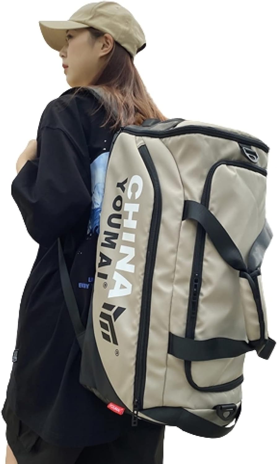 登山バッグ 50L-60L 登山リュック 大容量 ザック 防水 リュックサック バックパック 通気性 超軽量 収..