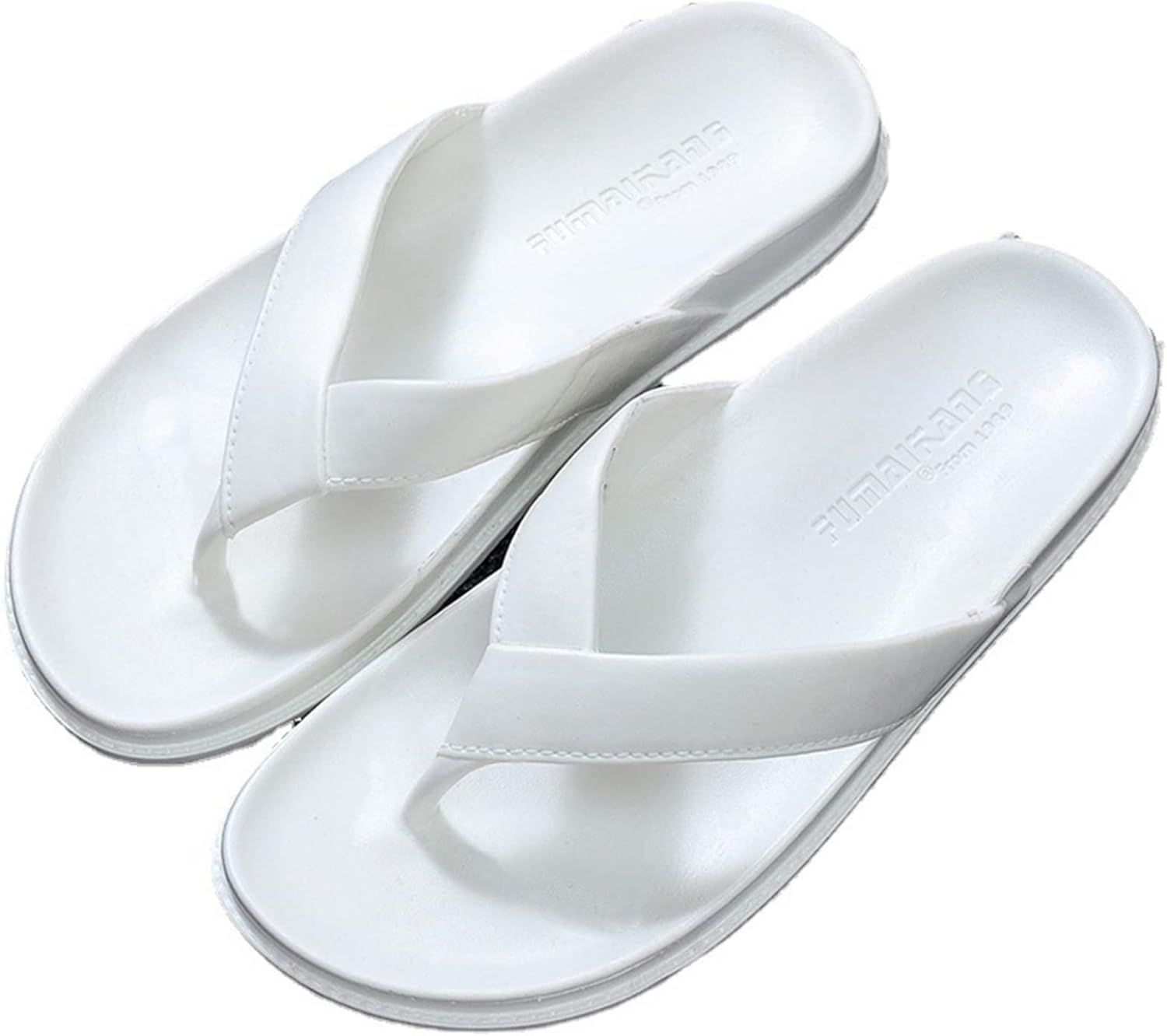 鼻緒付き メンズ ビーチサンダル 男女兼用 夏用コンフォートサンダル 革 PVC 水陸両用 スリッパ 軽量 ..