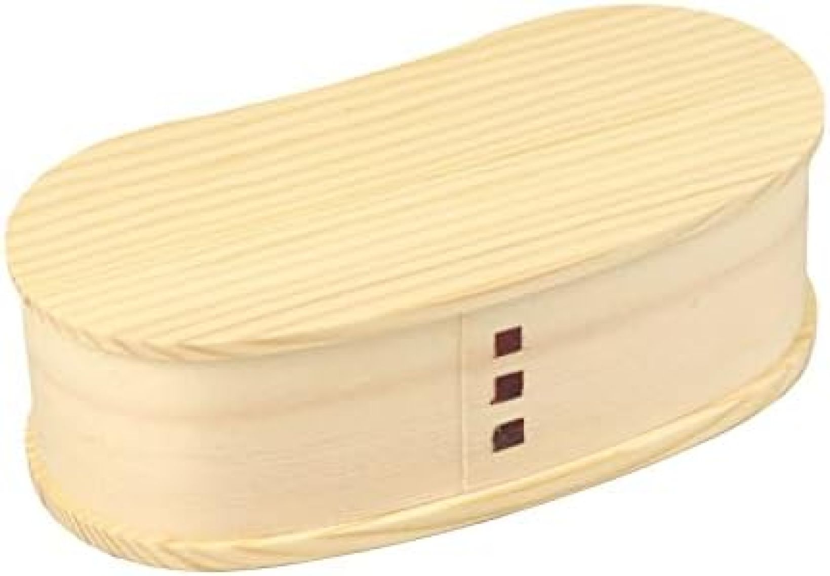 お弁当箱 曲げわっぱ 弁当箱 こどもわっぱ まめ型 スリム 1段 白木 350cc