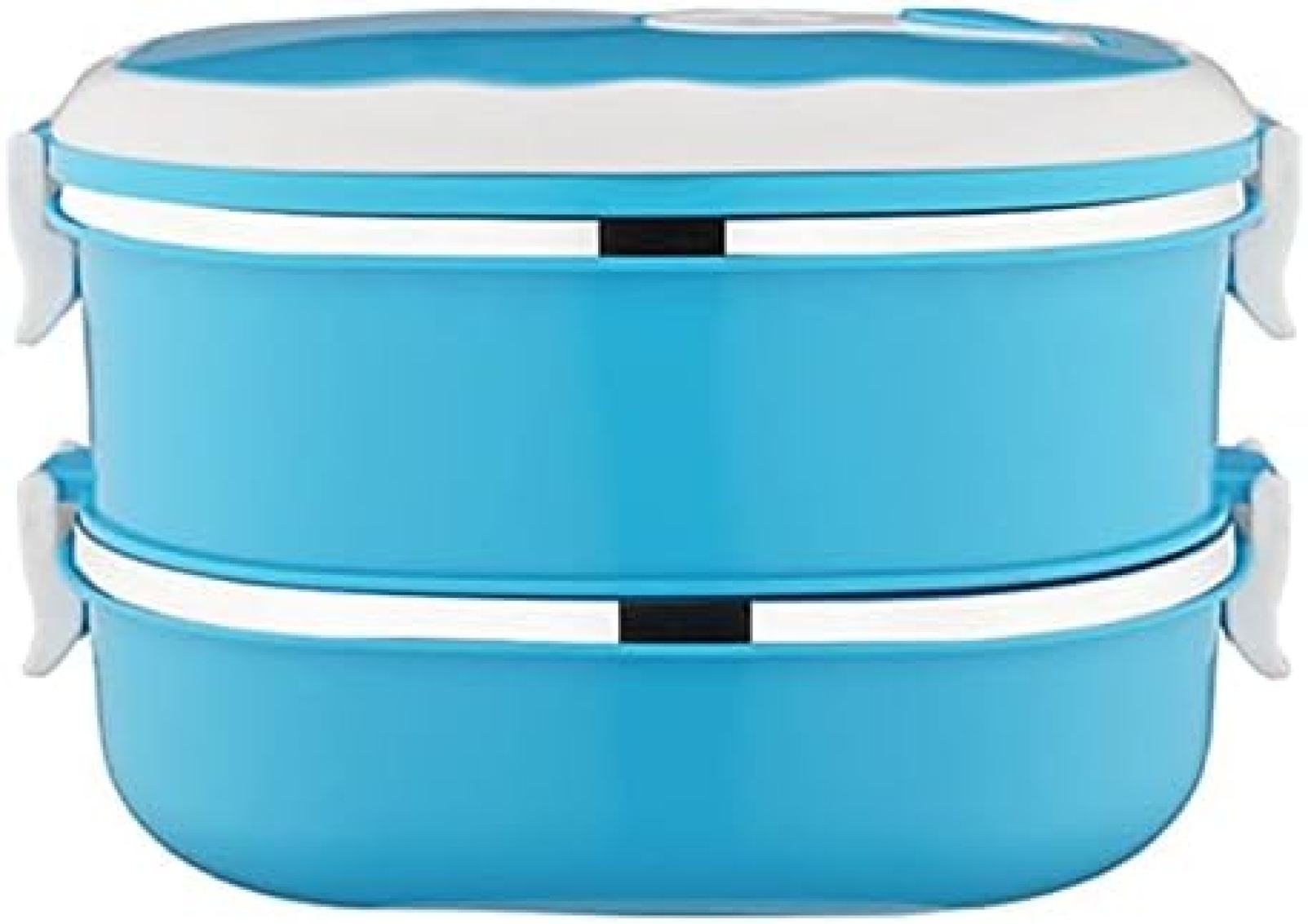 漏れ防止弁当箱 お弁当箱 ステンレス鋼容器付きポータブル層状漏れ防止食品収納ボックス 子供向け大人..