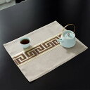 ランチョンマット セット 耐熱 汚れに強い 滑り止 め ウォッシャブル リネン コットン マット プレースマット テーブル 食事マット ランチクロス 保育園 ベ...