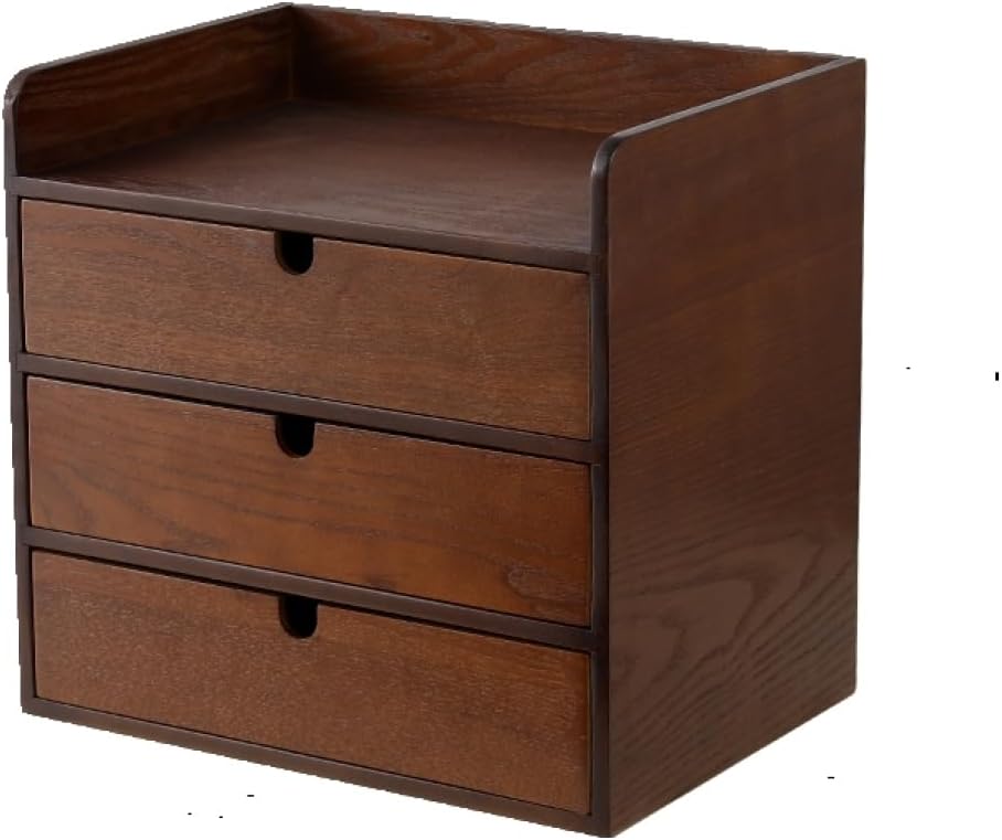楽天Libre777収納ボックス 木製 スタイル2 引き出し 小物 収納ケース 小物入れ 小物収納 引き出し 卓上収納 文房具収納 化粧品収納 机上収納 引き出し 小物 34*24*15cm 文具 入れ インテリア 雑貨
