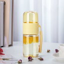 ティーボトル ウォーターボトル 320ml ミニ 水筒 茶こし コップ付き 耐? プラスチック 耐冷耐熱 クリア シンプル 蓋付き 耐衝撃性 洗いやすい 耐久性...