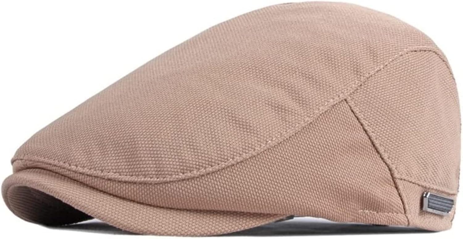 キャスケット ハンチング帽 おしゃれ アウトドア シンプル ワークキャップ かっこいい オールシーズン ベーシック クラシック 春 夏 ベレー帽 男性 フラット ピーク ヘリンボーン ベレー カジュア