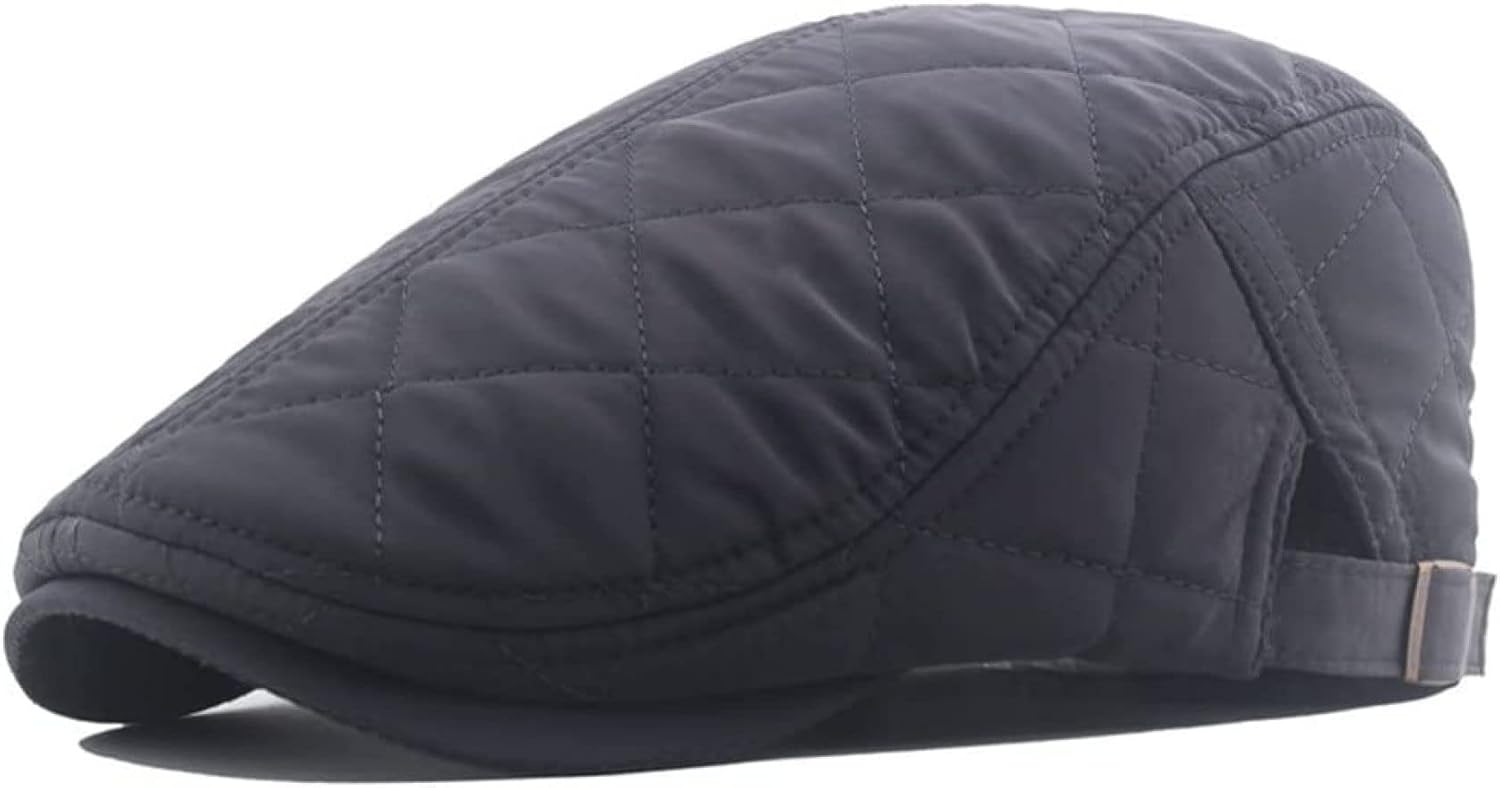 キャスケット ハンチング 中高年 冬 新聞帽子 ビッグヘッド 前後キャップ フォワードハット 柔らかい ..