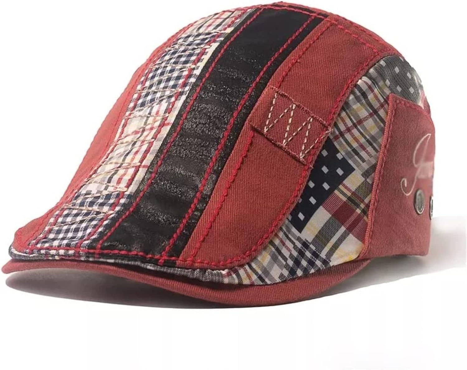 キャスケット ハンチング帽 格子縞 ニュースボーイキャップ 男性 ソフト ドライビングハット ベーシック おしゃれ 旅行 アーティスト ダックビルバイザー 女性 フラットキャップ ワークキャップ スポ