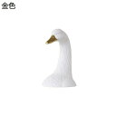白鳥 スワン 鵞鳥 花瓶 北欧風 ins 白色 陶器 セラミック 陶芸 花立て 華瓶 花器 花入れ 花生け 客間 リビングルーム 茶室 テーブル 置物 飾り物 シンプルモダン ミニマリズム おしゃれ(3)