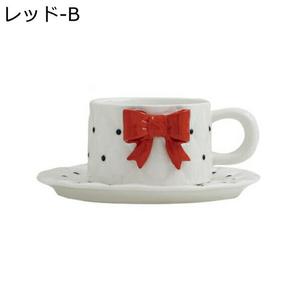 マグカップ おしゃれ 蝶結び ドット柄 大容量 コーヒー お茶 牛乳 ティーカップ コーヒーカップ セラミック 食洗器可 レンジ可 耐熱 耐冷 洗いやすい 食器 女性 誕生日 新年 プレゼント