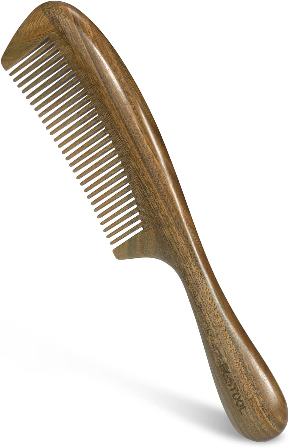 くし 檀木櫛 コーム 天然木製 レディース サラサラ ヘアケア 絡まない