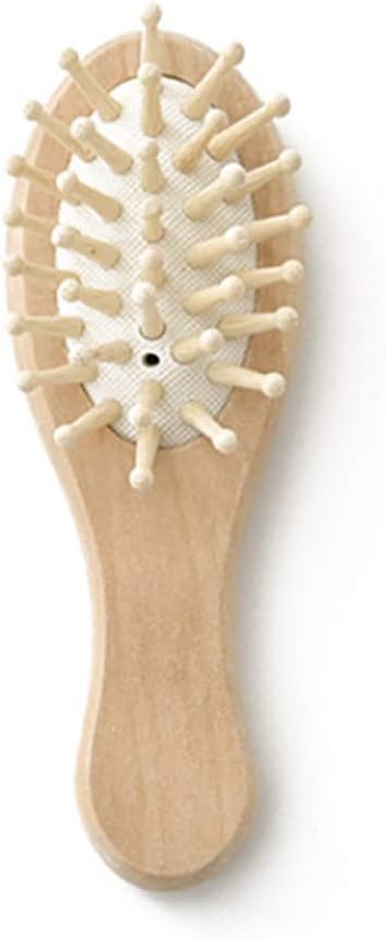 1個マッサージコーム エアクッションコーム 木製櫛 ヘアブラシ くし 頭皮マッサージ ヘアケア 美髪ケア..