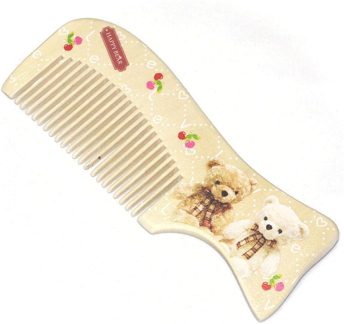 高級木製可愛い櫛（くし） 美容 ヘアアクセサリー櫛