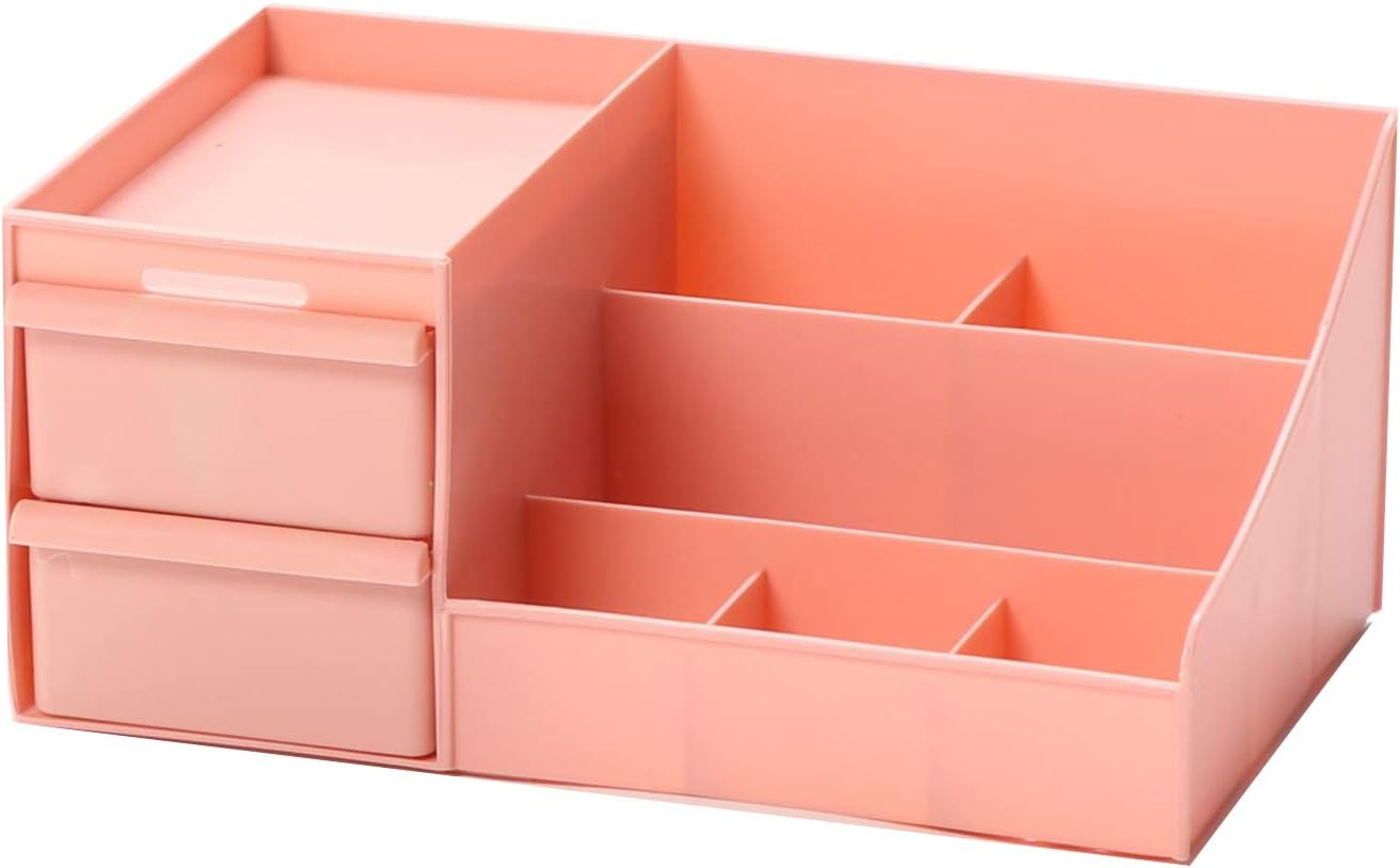 メイクボックス 大容量 コスメボックス 可愛い おしゃれ 卓上 小物入れ 小物収納 引き出し ペン立て 歯..