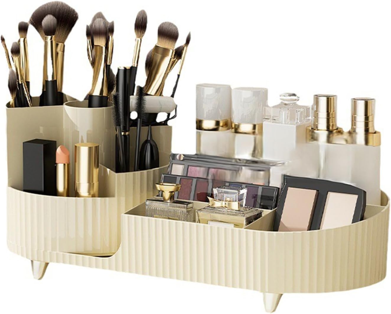 化粧品収納ボックス回転仕切り付き化粧品収納ボックス大容量化粧品ボックス化粧品ボックス多機能化粧品..