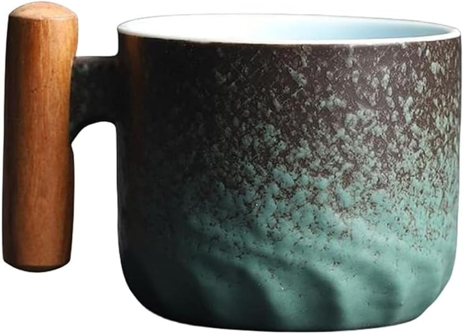 湯呑み コーヒーカップ 木取っ手付 きセット 陶瓷茶具 窯変茶器茶碗 来客用 茶器セット 和風急須 贈り..