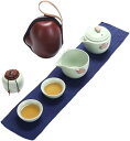 茶具茶盤 茶器セット 中国茶器セット創作茶器 茶具ティーポットティーポット 耐熱ガラス陶器海外旅行 便利グッズ 携帯急須茶器通勤 旅行 登山
