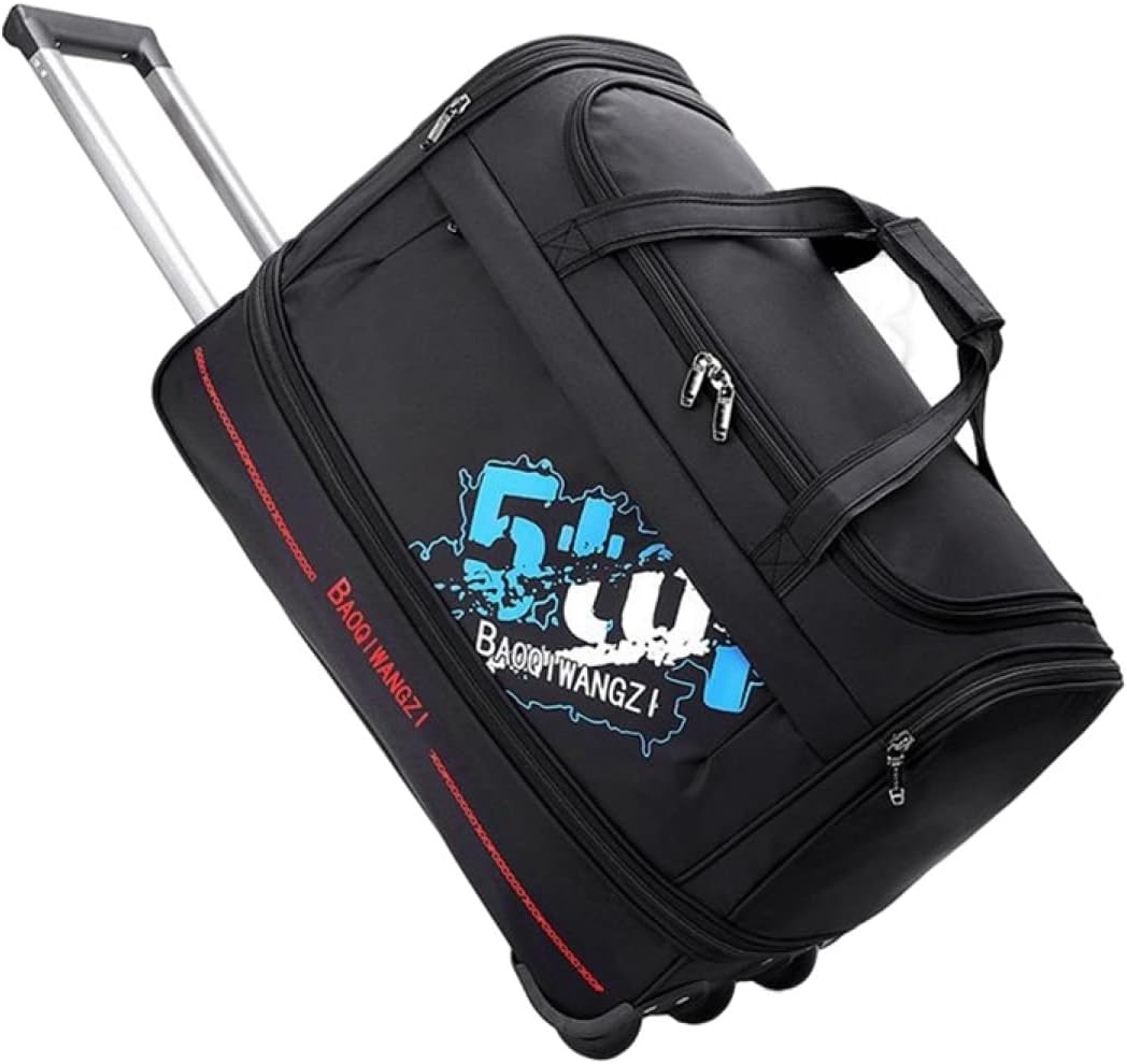 ボストンキャリー 2way キャスターバッグ 70L キャリーバッグ 折りたたみ 大容量 3輪 撥水加工 トロリ..