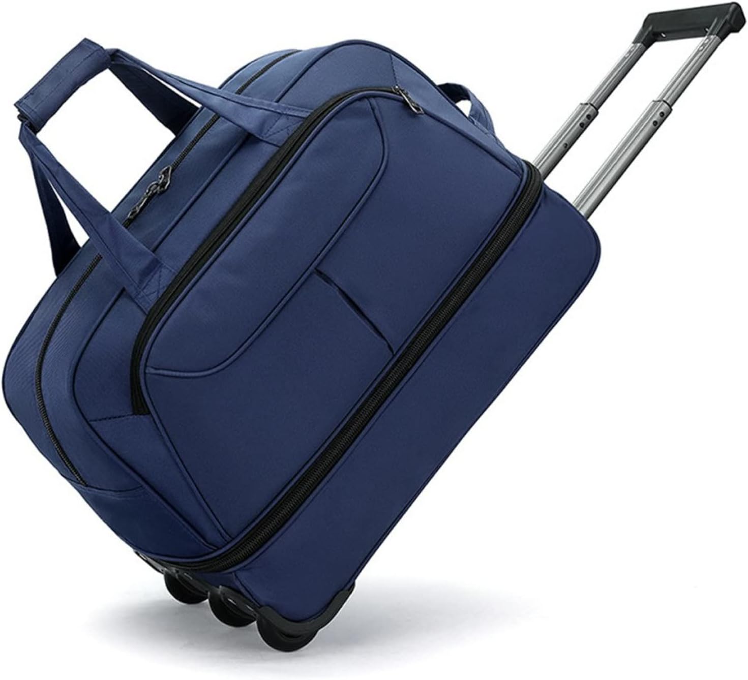 ボストンキャリー 2way キャスターバッグ 50L キャリーバッグ 折りたたみ 大容量 3輪 撥水加工 トロリ..