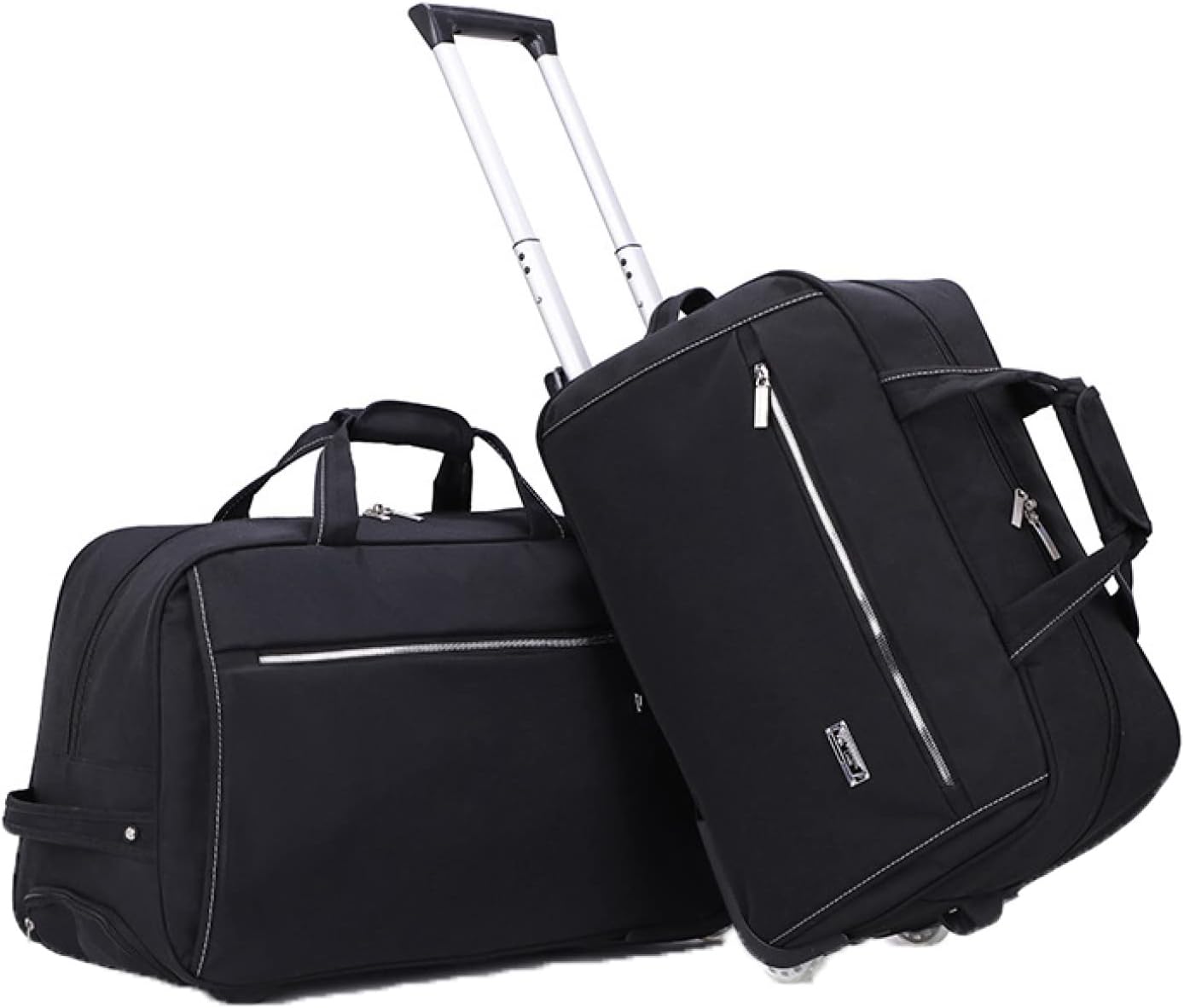 ボストンキャリー 2way キャスターバッグ 50L キャリーバッグ 折りたたみ 大容量 2輪 撥水加工 トロリ..