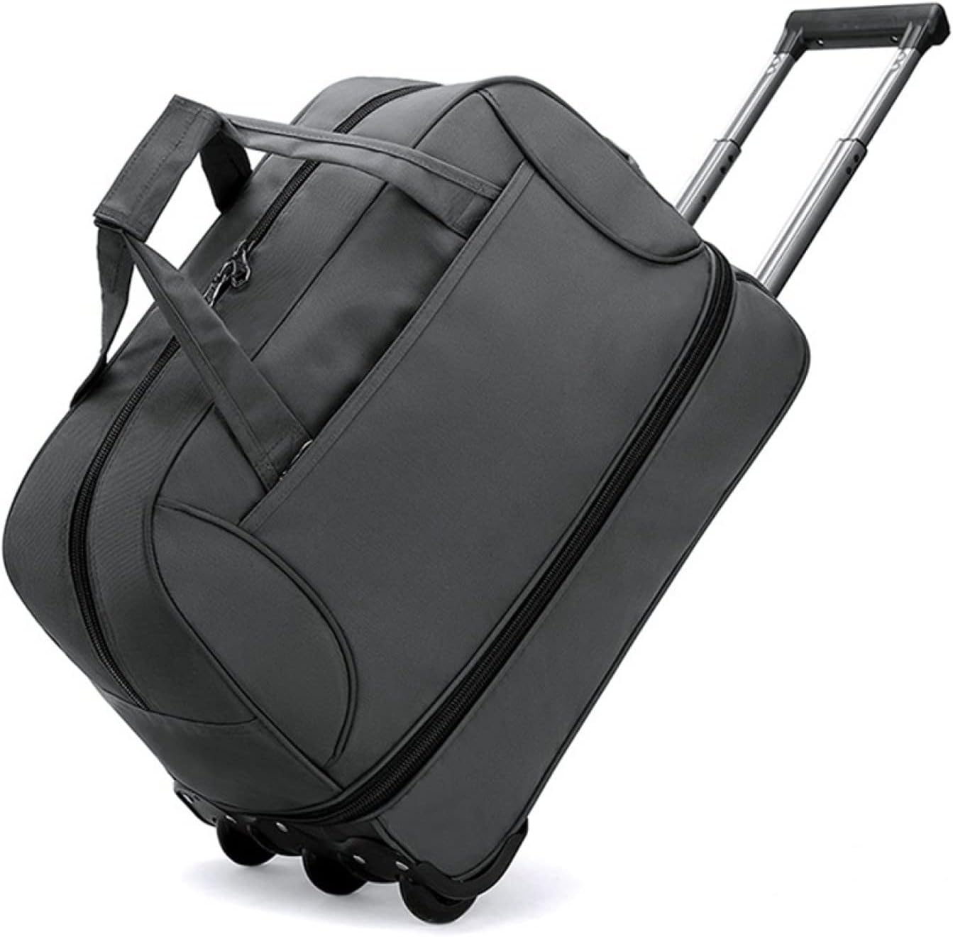 ボストンキャリー 2way キャスターバッグ 50L キャリーバッグ 折りたたみ 大容量 3輪 撥水加工 トロリ..