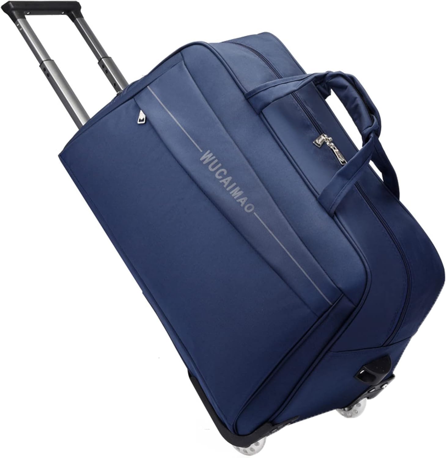 ボストンキャリー 2way キャスターバッグ 55L キャリーバッグ 折りたたみ 大容量 2輪 撥水加工 トロリ..