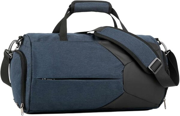 Libre777のボストンバッグ 20L スポーツバッグ 3way ダッフルバッグ 大容量 キャリーオンバッグ スーツケース固定 ジムバッグ 折りたたみ 旅行バッグ メンズ レディース シューズ収納 乾湿分離 超軽量|詳細画像