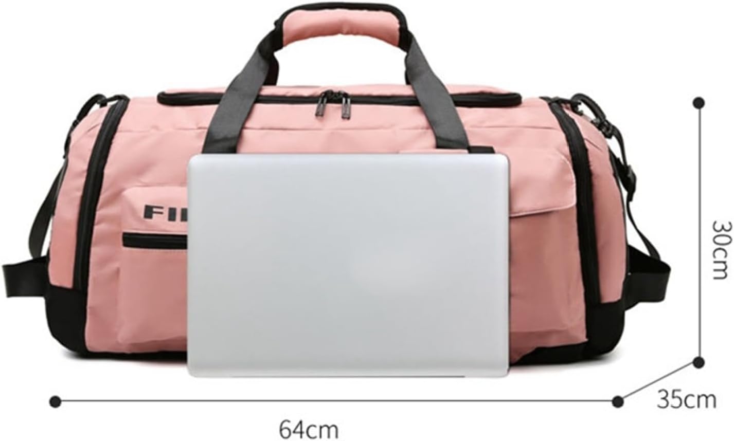 ボストンバッグ 65L ダッフルバッグ 4way スポーツバッグ 大容量 キャリーオンバッグ スーツケース固定 リュック ジムバッグ 折りたたみ 旅行バッグ メンズ レディース シューズ収納 乾湿分離 jollibee-10047472 Libre777 サンプル画像3