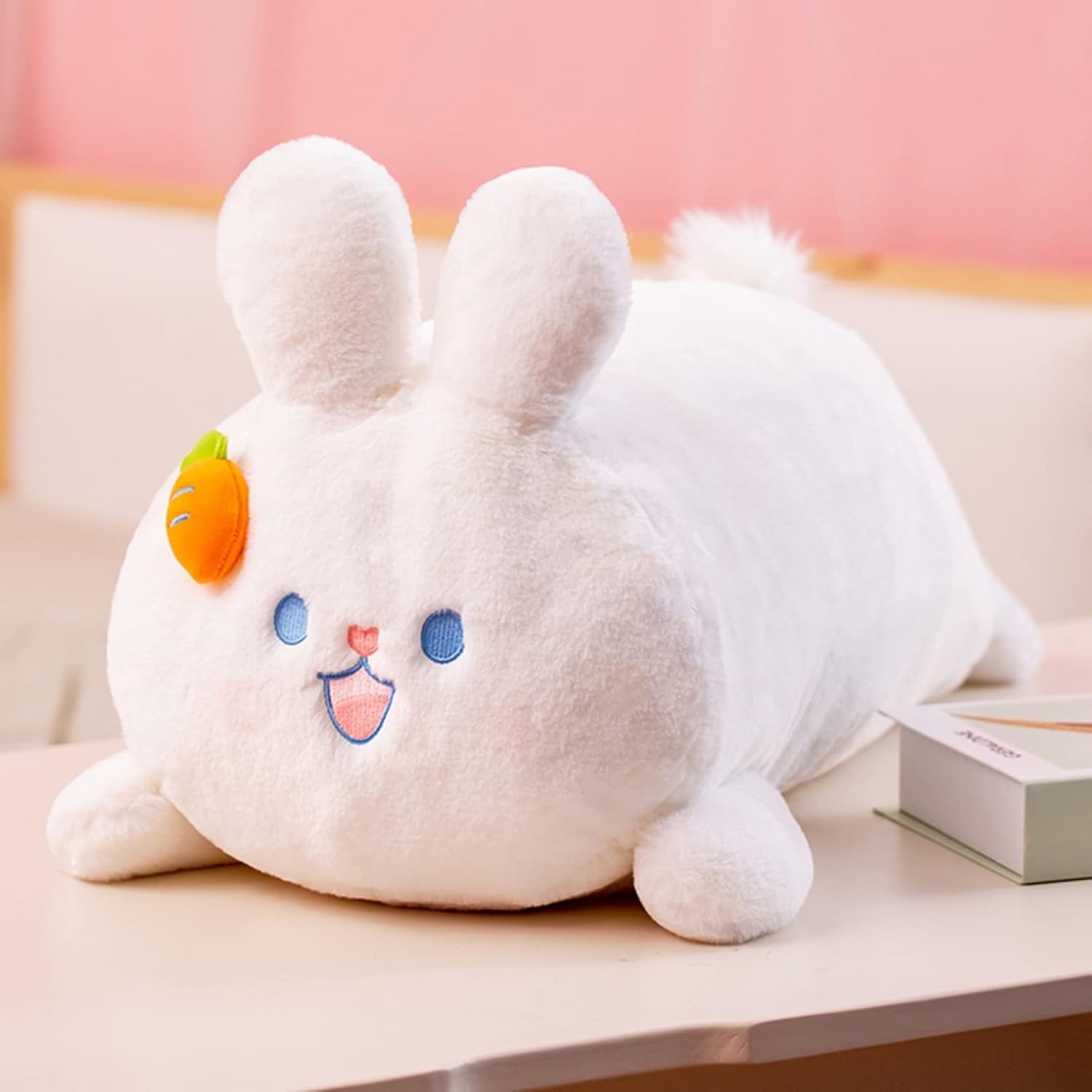 しばいぬ　ぬいぐるみ　抱き枕　動物　ウサギ　かわいい　もちもち　気持ちいい　彼女　卒業祝い　入学祝い　結婚祝い　キッズ　ポリエステル　綿　縫いぐるみ　洗える　添い寝まくら　60cm　70cm