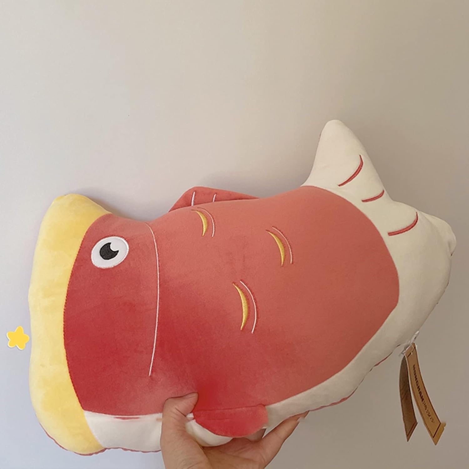 Other - 金魚　ぬいぐるみ　抱き枕　かわいい　おもしろい　50cm　スーパソフト　癒し系　きれい　抱きまくら　添い寝まくら　クッション　縫い包み　癒し　弾力　綿入れ　楽しい　レッド　おもちゃ