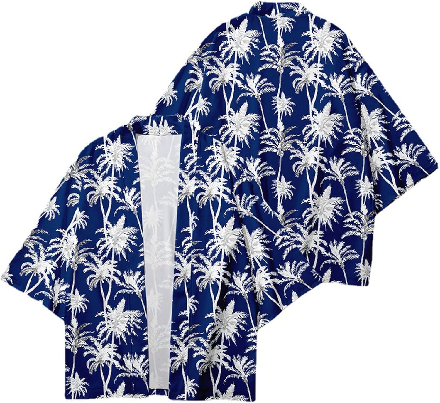 和式パーカー メンズ 夏 七分袖 和風シャツ 浴衣 羽織り カーディガン カジュアル UVカット ジャケット..