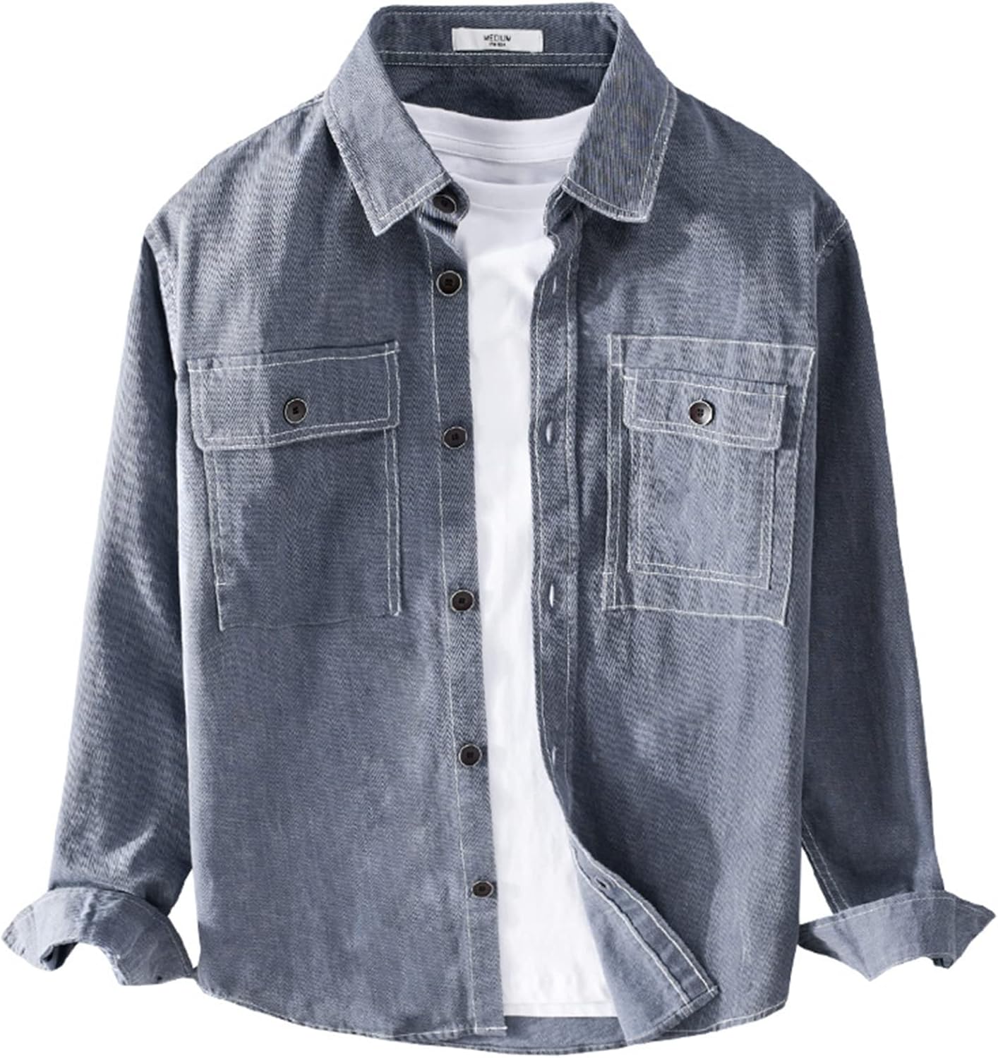 　　　 ◆◇◆売れている秘密◆◇◆ 【開襟なデザイン】男らしい開襟なデザインで、存在感抜群な一枚！人の目に引き付けること間違いなしです。 【着心地の良いコットン素材】さらっと肌触りの良いコットン生地を使用。程よい厚みがあり、綺麗なシルエットでご着用いただけます。彼氏さんへの誕生日等のプレゼントにもお勧めです。 【いい着用心地】軽くて動きやすく、着心地が良くて、通気性もすばらしいシャツ、汗を早く吸収して乾燥も早いので快適に過ごせます。 【デザイン】ゆったりのデザインながらも程よい伸縮性があり着心地、フィット感ともに抜群。 【多機能】夏は薄いアウターとして、春・秋・冬にはパーカーやセーターのインナーとして活用可能。チノパンやデニムなど様々な服装にマッチしやすく、登山、キャンプなどのアウトドア活動からスポーツ、作業用、日常生活まで着用できます。 　　　◆◇◆注意事項◆◇◆ご覧のモニターの環境、撮影環境により実物と色味が異なって見える場合がございます。湿った状態で他のものと擦り合わせると色が移る恐れがあります。濃色品の洗濯時は、白色、淡色と分けて洗ってください。説明 【商品の仕様】 「メイン素材」 綿 「適用対象」 男性/メンズ/男の子 「適用季節」春/夏/秋 【商品の説明】： 【柔らかい素材】柔らかい素材を採用して、通気性と吸汗性が優れていて、着心地が抜群なメンズシャツはぜひ一枚を買ってください！ 【いい着用心地】軽くて動きやすく、着心地が良くて、通気性もすばらしいシャツ、汗を早く吸収して乾燥も早いので快適に過ごせます。 【多用途】オシャレなデザイン、コーディネートしやすく、スポーツ、バケーション、リゾート、ウェディング、ビーチ、 結婚式、イベント、夏祭り、ハワイ、沖縄旅行など大幅カジュアルシーンにおすすめです。年齢問わず、友人、知人、彼氏、父の日のプレゼントに向けのおしゃれなカジュアルシャツ。 注意事項 1.ゆったりした服が好きなら、もっと大きいサイズを適切に選んでください。 2.サイズチャートのデータは参考値であり、採寸方法が平置き計測なので1?3CMの誤差がある場合がございます。予めご了承ください。 3.ボディタイプや着付け習慣が違うから、推奨される身長と体重は参考だけにしてください。 4.カラーの色味については角度や照明の影響により色合い(機種によって画面の明暗度・解像度等)が都合上、実物と異なる場合がございますので予めご了承下さい。 5.色落ちする場合がございますので、他の物との洗濯はお避け下さい。