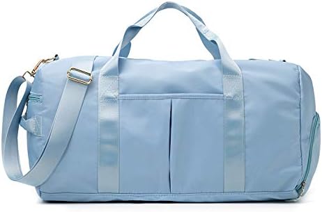 ボストンバッグ 旅行バッグ ボストンバッグ 修学旅行 旅行バッグ キャリーオンバッグ 軽量 大容量 防水 コンパクト 多機能 スポーツバッグ 1泊 2泊 (ライ...