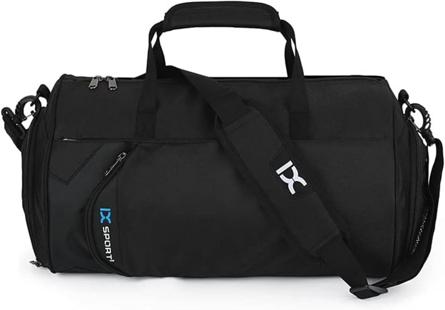 スポーツバッグ ダッフルバッグ ボストンバッグ ジムバック スーツケース固定 リュック型可能 旅行バッグ 靴収納 シューズ収納 大容量 防水 軽量 乾湿分離 ア...