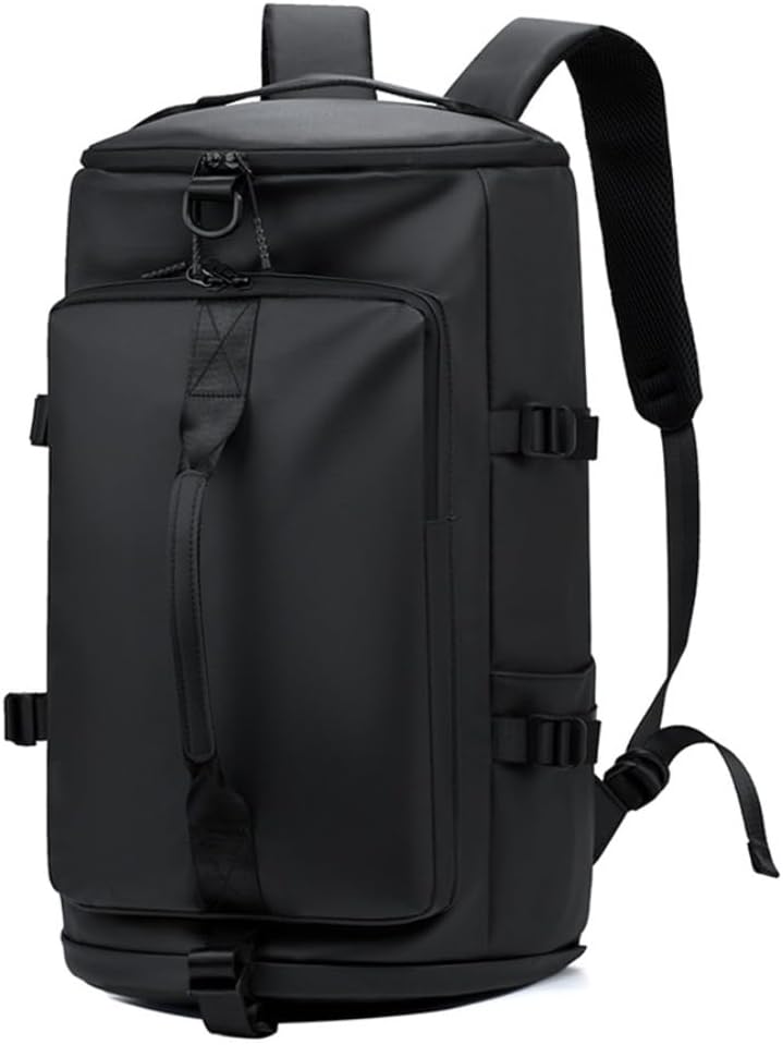 スポーツバッグ ラージ アウトドア ダッフル ーツ ジムパック シューズ コンパートメント コンバーチブ..