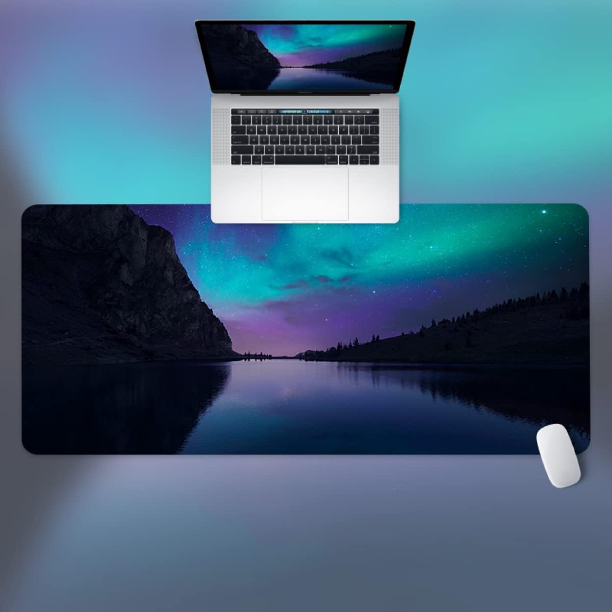 ゲーミングマウスパッド 大型 800*300*4mm マウスパッドマ デスクマット ウスパッド大型 オールシーズ..