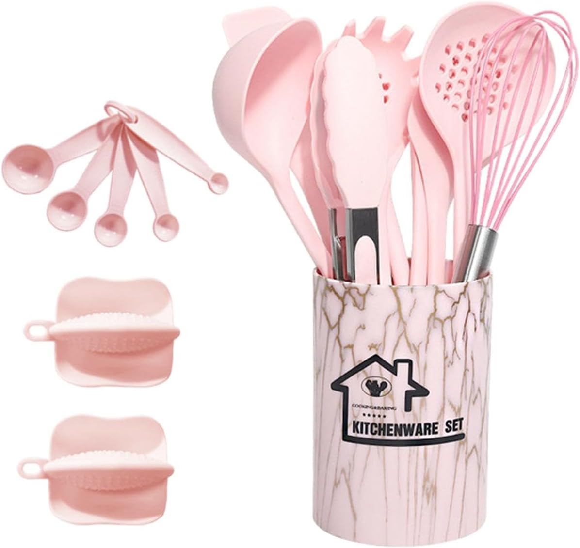 シリコン調理器具セット キッチンツール 18点セット 台所用品 ノンスティックキッチン用品 耐熱調理器..