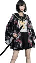カーディガン 和服 夏用 和式パーカー 羽織り おいらん猫柄 ねこ プリント jk 浴衣 法被 ゆったり 可愛い 和風シャツ 日焼け止め ジャケット レディース...