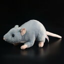 ぬいぐるみ モルモット ネズミ 本物みたい おもちゃ 抱き枕 可愛い 萌え キュート 置物 スーパーソフト やわらかい 安眠 ねむねむ もちもち ふわふわ モフモフ 癒し系 店飾り サプライズ グレー