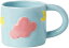 マグカップ かわいい 星 月 雲 セラミック 400ml 大きめ コーヒー お茶 牛乳 ティーカップ コーヒーカ..