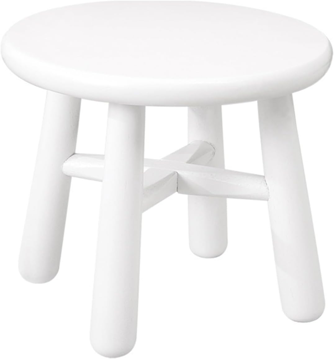 オットマン 木製 ミニスツール 丸椅子 足置き 脚付き ローチェア 小型 ウッド ソファスツール 足置き台椅子 高反発 防水 滑り止め かわいい ベッドルーム ホーム オフィス用 靴替えスツール 完成