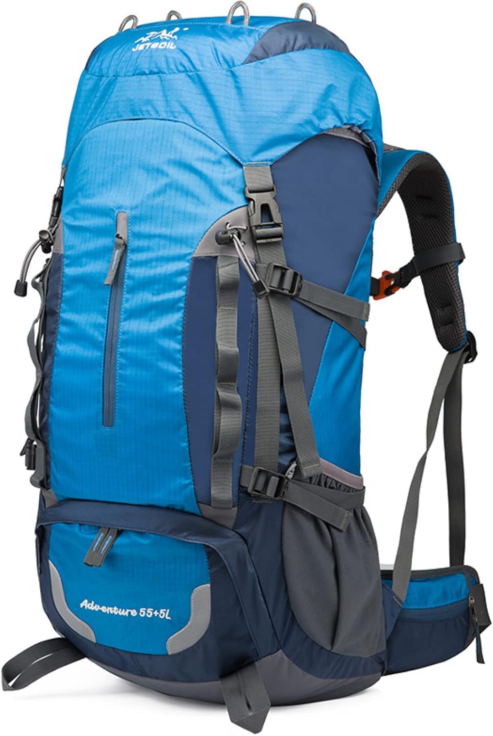 登山バッグ 60L 登山リュック 大容量 ザック 撥水・防汚 バックパック リュックサック 超軽量 通気性 男女兼用 収納性 多機能 防災 遠足 旅行 アウトドア キャンプ ハイキング