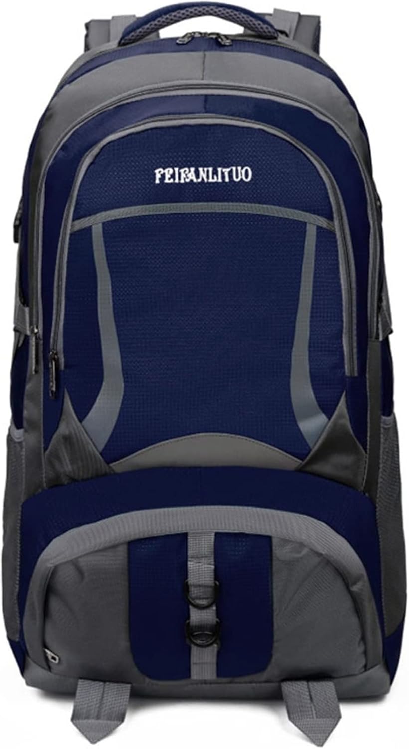 登山バッグ 85L 登山リュック 大容量 ザック 撥水・防汚 バックパック リュックサック 超軽量 通気 男女兼用 収納性 多機能 防災 旅行 アウトドア キャンプ ハイキング(4)