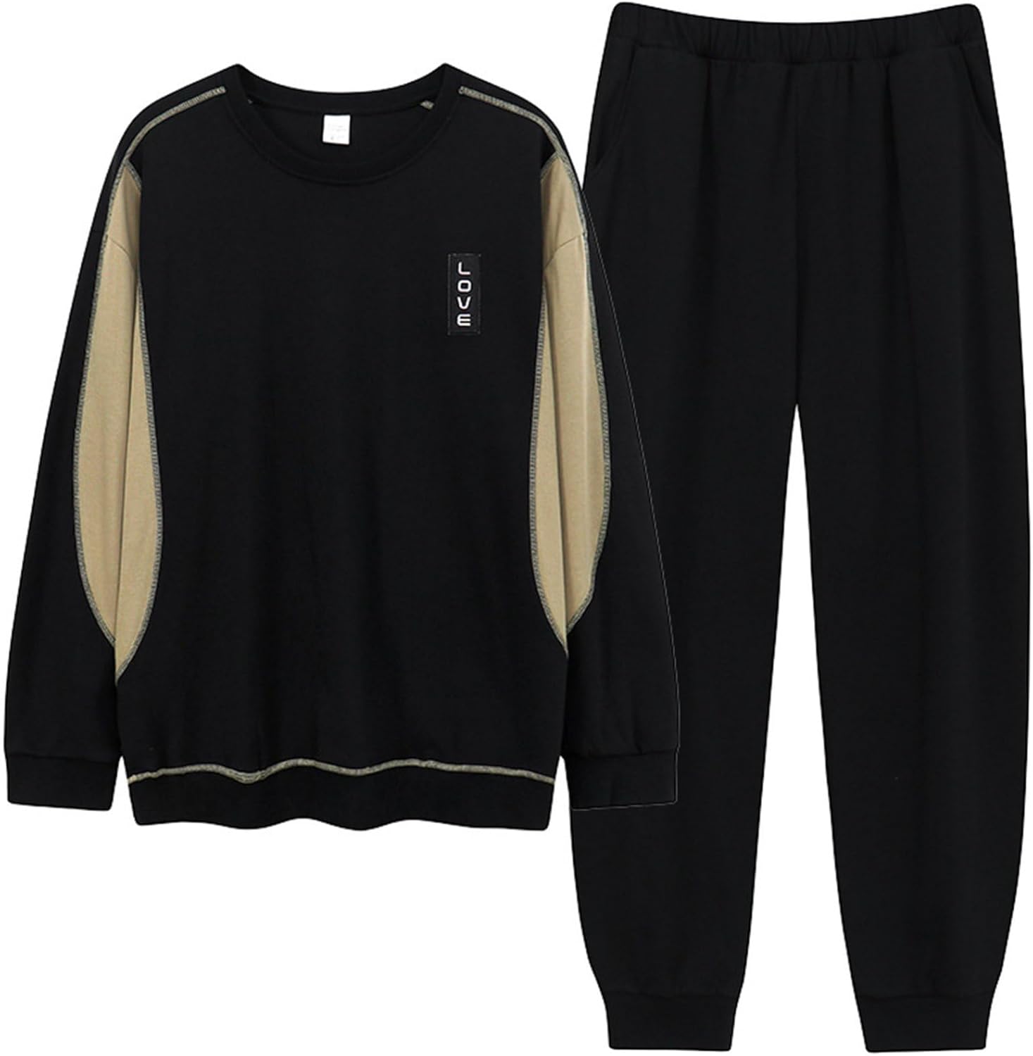 　　　 -------商品詳細------- 【100％コットン】綿100％を使用し、ふんわりで肌に優しい素材感です。柔らかい生地ため、肌触りがよくて着心地も最高になります。吸水性と通気性に優れて静電気もおきにくい、敏感肌の方にオススメです。 【デザイン】トップスは丸首仕様なので着脱しやすく、パンツに伸縮性のあるウエストにはゴムを採用のため紐を結ぶ面倒もありません。 伸縮性がありますが、締め付け過ぎずリラックスできる穿き心地。 【吸湿性と通気性】吸湿性と通気性に優れ、汗をかいてもサラッとしていて快適。保温性も高く、寝るときの体温をしっかりと保ちます。 【快適】やわらか素材の綿だからこそ、縫製にもこだわりがお肌への刺激を最小限にして縫い目がお肌に当たらずチクチクしないので、ふんわり柔らかでお肌への負担も少なく、 乾燥肌など、肌が敏感の方も安心です。 【適用場合】春夏秋冬に大活躍パジャマです！就寝時のパジャマ、ルームウェア、ナイトウェア、寝間着、部屋着や旅行やパジャマパーティにも最適。また、ご家族やお友達、恋人へのプレゼントとしてもオススメ。ふんわりソフトな肌触りと軽い着心地はお風呂上がりにも気持ちがいいです。説明 ★素材：コットン100% ★サイズお奨め： L：身長165‐175cm　体重50-60kg XL：身長170‐180cm　体重60-70kg 2XL：身長175‐185cm　体重70-80kg 3XL：身長180‐190cm　体重80-95kg 商品について 機械による生産のため、生地の継ぎ目の若干のズレや多少のほつれなど、形やサイズに多少の誤差が生じる場合や他繊維が混紡している場合もございますが、品質上の問題はございませんので、予めご理解下さいますようお願い致します。 商品によって素材の性質上、製造過程において染料などの特有の匂いが多少強く感じられるものもございますが、数日のご使用や陰干しなどで、ほとんど匂いは感じられなくなりますので、ご安心ください 発送上の状態によって商品がシワになる場合がございます。予めご了承くださいませ。