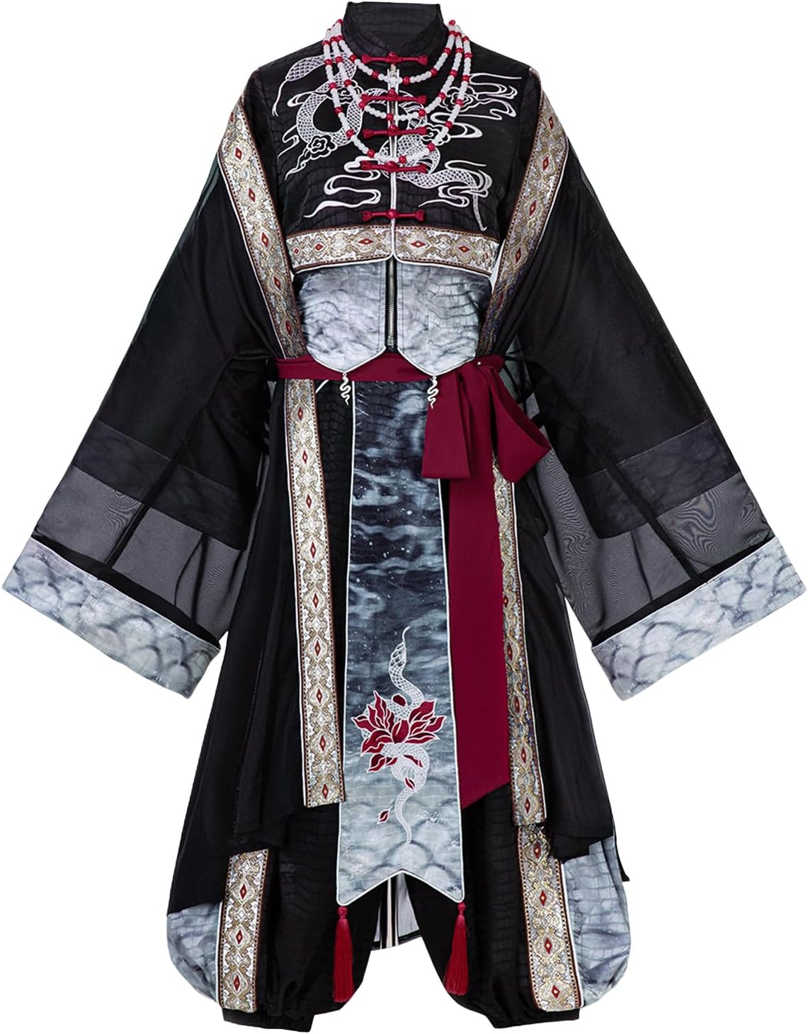 中華風 民族風 漢服 コスプレ衣装 剣士 コスチュームレディース 長袖 ゆめかわいい 萌え 撮影 喫茶店 イベント パーティー ハロウィン 演出服 学園祭 文化...