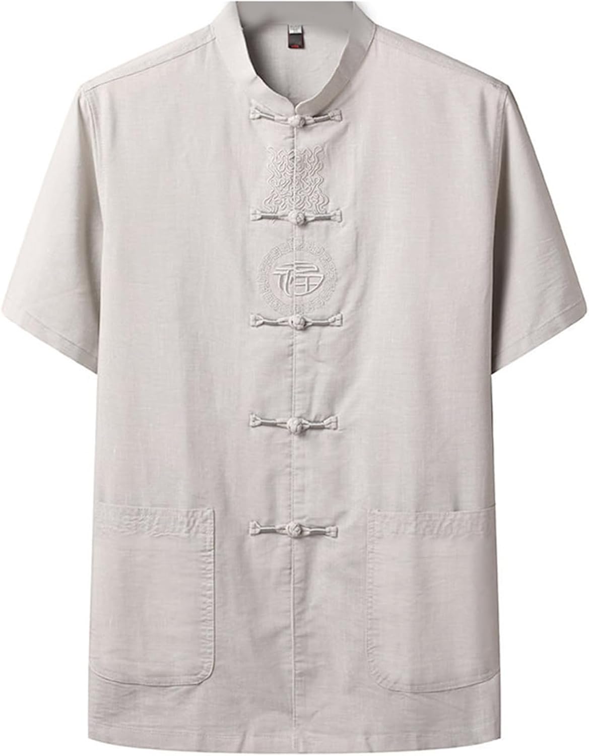 唐装 チャイナ服 漢服 伝統服 半袖 中華風 薄手 軽量 通気性 吸水速乾 刺繍柄 大きいサイズ カジュアル ゆったり おしゃれ 太極拳服 上下セット 夏服 春...